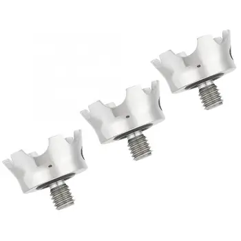 

3 Pcs Stainless Steel 3/8 Inch Interface Non-slip Camera Tripod Spike for Manfrotto Gitzo Monopod