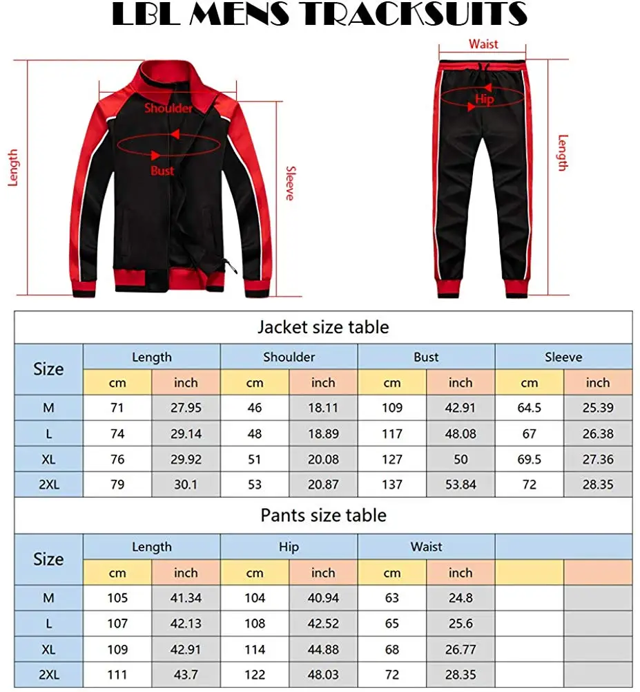 Patchwork Men Tracksuit Winter Spring 2 PCS Fleece Sweatshirt Jackets ...