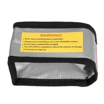 

67X52X95CM Explosion-Proof Lipo Battery Safety Bag Sleeve Batteries Pouch Charging Protection Sack Radiation Protection