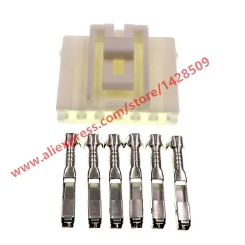 

10 Sets 6 Pin Electrical Auto Connector With Terminals For Car Auto 7283-1061