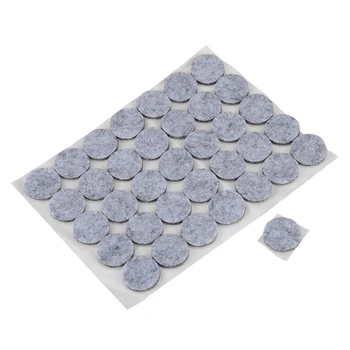 

36 Pcs Furniture Feet Skid Protection Pads Felt Floor Protector