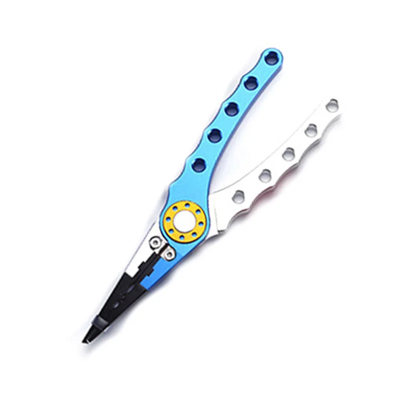 

For Fishing Wire Ring Cutting Fishing Pliers Lure Hook Remover Line Cutter Scissor Outdoor Fish Tool 8 Colors