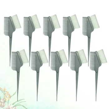 

10pcs Hair Dye Brush Straight Hair Comb for Baber DIY Home Salon