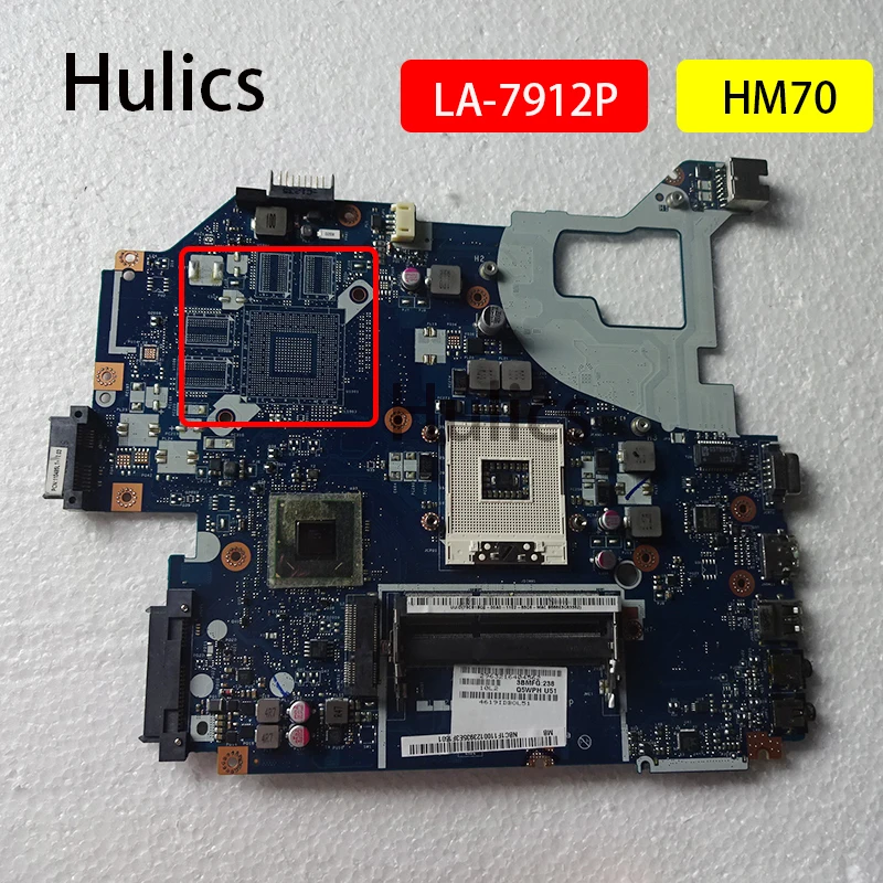 Hulics оригинальная материнская плата для ноутбука ACER aspire E1-571G V3-571 V3-571G NV56R LA-7912P