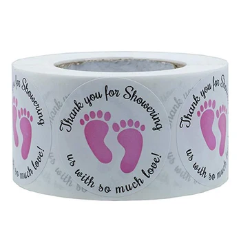 

1 Roll stylish labels reusable Stickers seal labels Hand Made With Love Stickers Paper Stationery sticker Waterproof labels