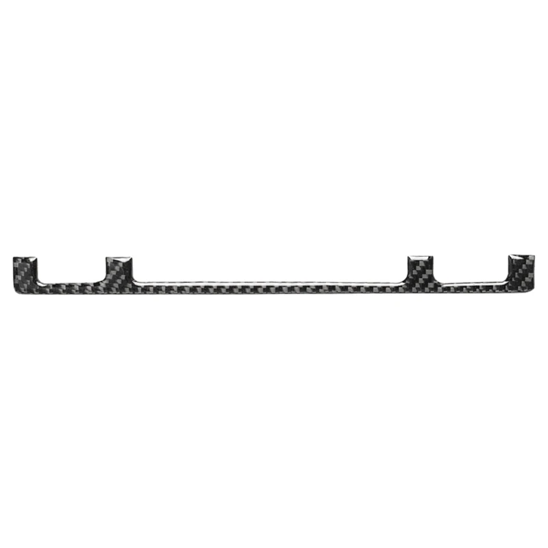 

For BMW E46 1998-2005 3 Series Carbon Fiber Central Control Panel Air Conditioning Volume Adjustment Frame Cover Trim Decoration