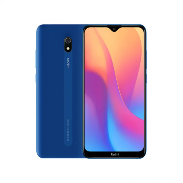 Xiaomi Redmi 8A с глобальной версией, 32 Гб ПЗУ, 2 Гб ОЗУ, 8 A, 5000 мАч, смартфон Snapdargon 439, четыре ядра, 12 МП, камера AI type-C - Цвет: Blue