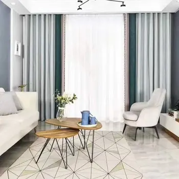 

bedroom curtains room curtains Wallpaper Cashmere seamless stitching blackout curtains