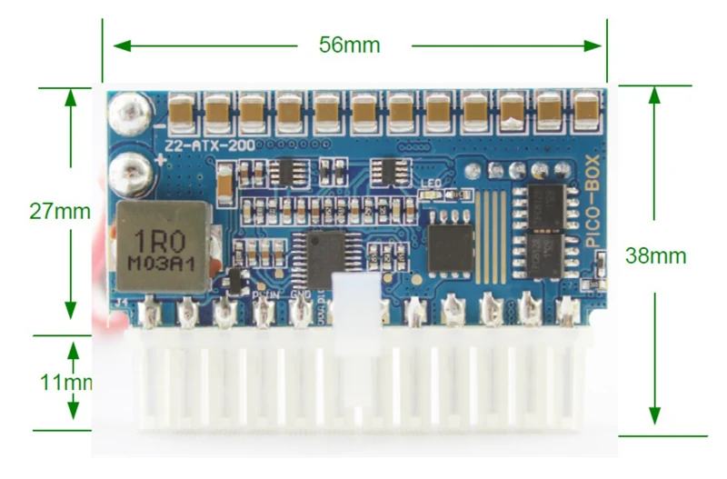 DYKB 200 Вт 24pin DC ATX PSU PICO-BOX DC 12 В Pico ATX переключатель пиковый PSU MINI ITX DC для автомобиля ATX PC источник питания компьютера