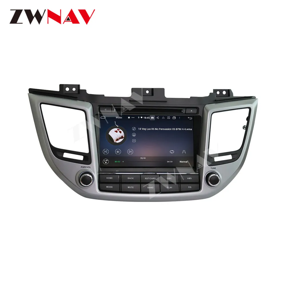 Carplay Android 10.0 screen car Multimedia DVD Player for Hyundai Tucson IX35 2015 BT GPS Navi Auto Radio Audio Stereo Head unit