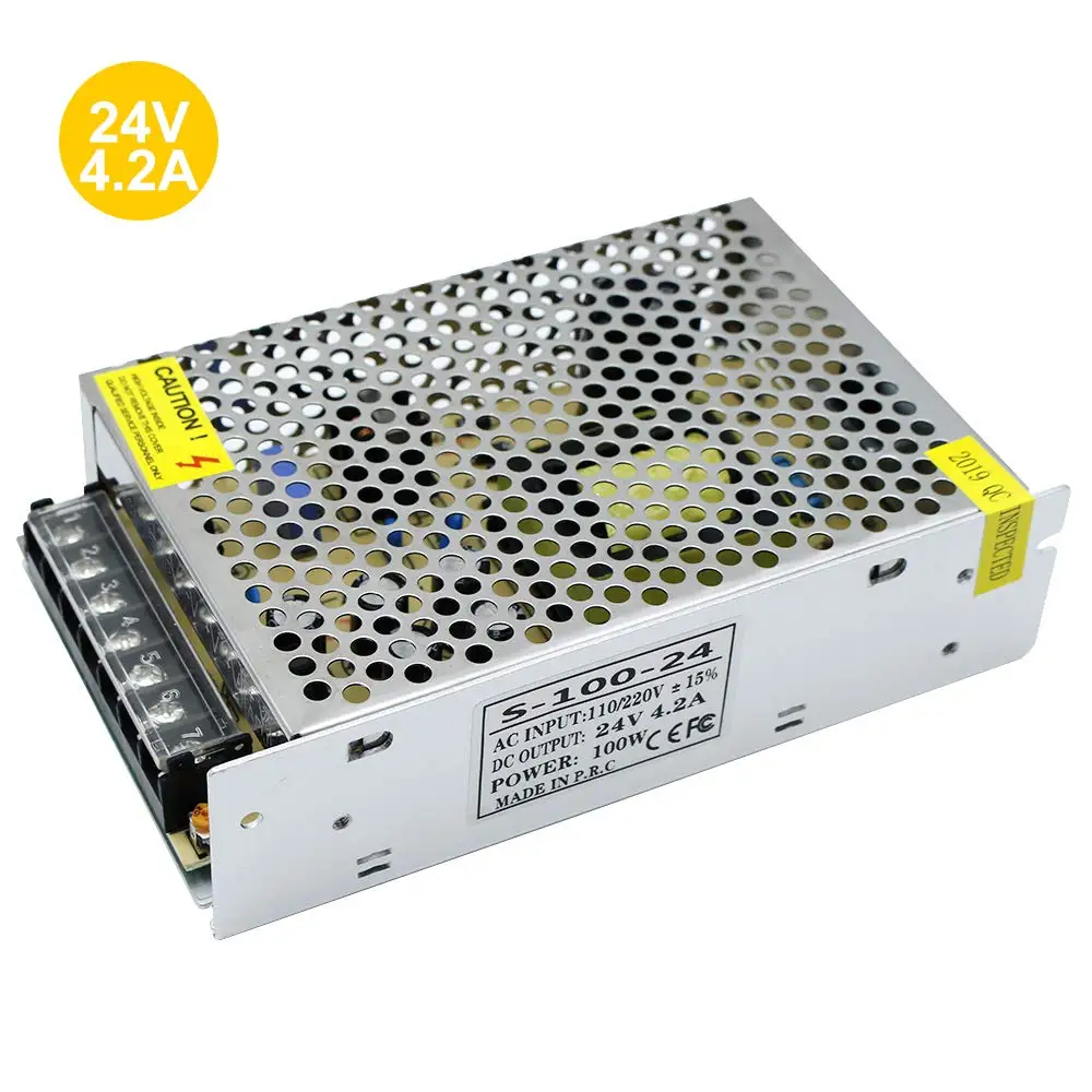 DC 24 в источник питания светодиодный Переключатель Драйвер 10a 20a 16.4a 5a AC110V-220V к DC24V трансформатор освещения для светодиодной ленты 3d принтер cctv