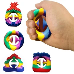 Jouets à main en Silicone pour soulager le Stress, Anti anxiété, simples, Fidget, sensoriels, cadeaux 