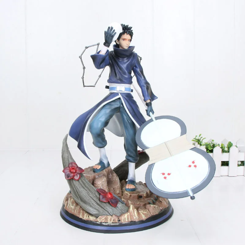Anime Action Figure Naruto Figure Uzumaki Naruto Uchiha Itachi Sasuke Susanoo Kakashi Minato Madara Hashirama For Christmas Gift - Цвет: 30cm Obito nobox