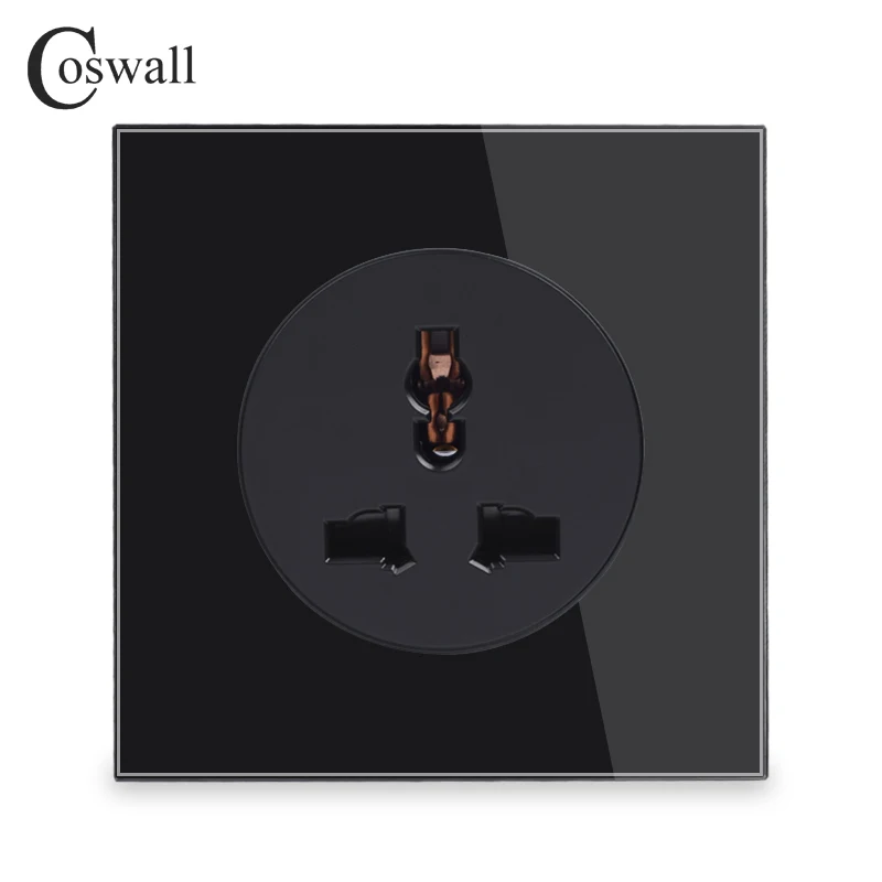 Coswall 2018 Новое поступление панель из хрустального стекла 13A универсальная