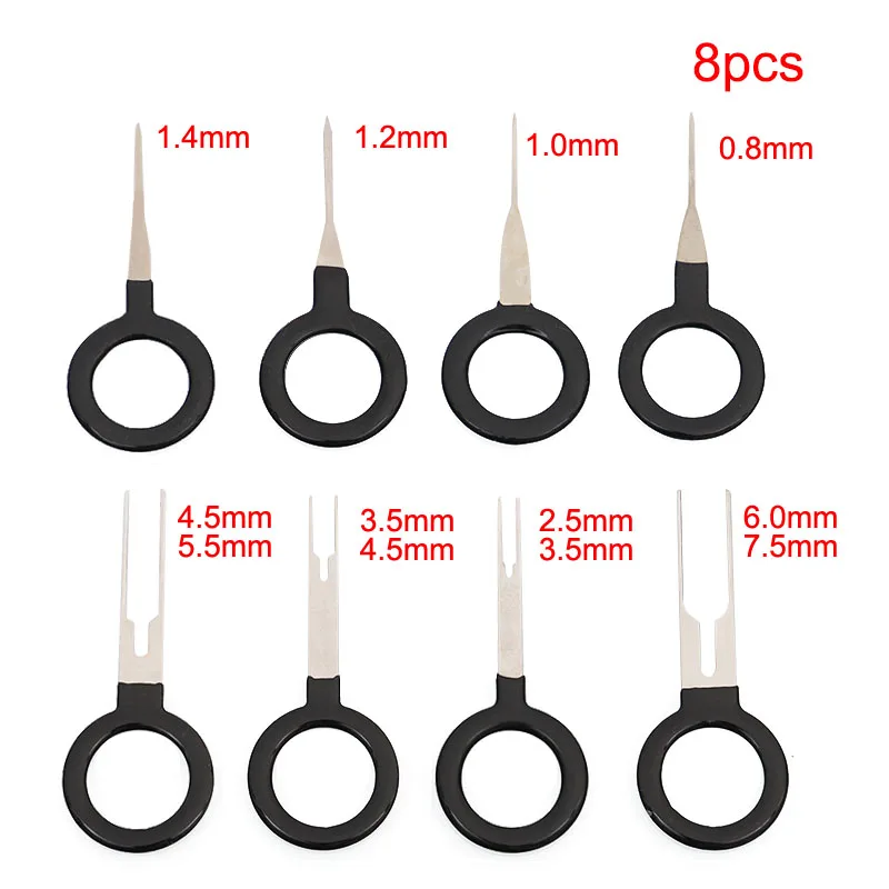 XTY19121 汽车端子拆卸退针器8件套