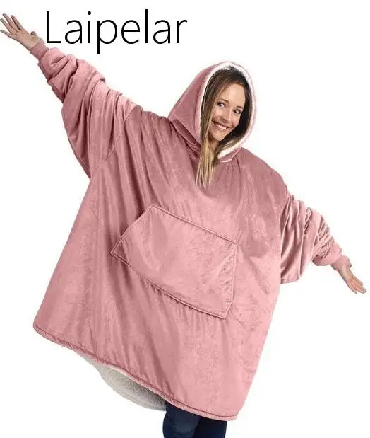 Толстовка женская оверсайз с капюшоном свитшот шерстяное одеяло удобный пуловер