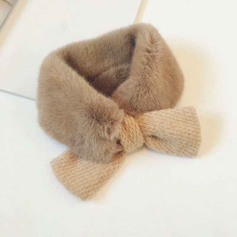 Autumn and winter Children's scarf fashion joker Korean style solid color ring scarf for boy and girl 57