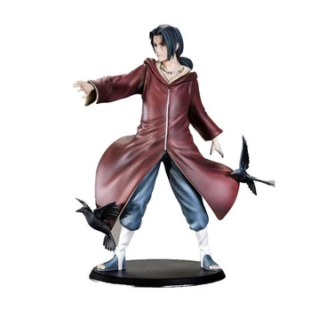

Anime NARUTO Uchiha Itachi Action Figure Toys Naruto Sharingan Uchiha Sasuke Brother Figurines Collectibles Gift Toys Model 20cm