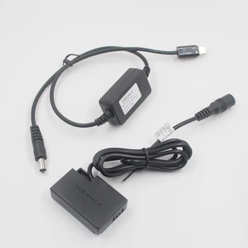 

LP-E17 DR-E18 Dummy Battery USB C Cable Charger PD Power Bank for Canon EOS 750D Kiss X8i T6i 760D T6S 77D 800D 200D