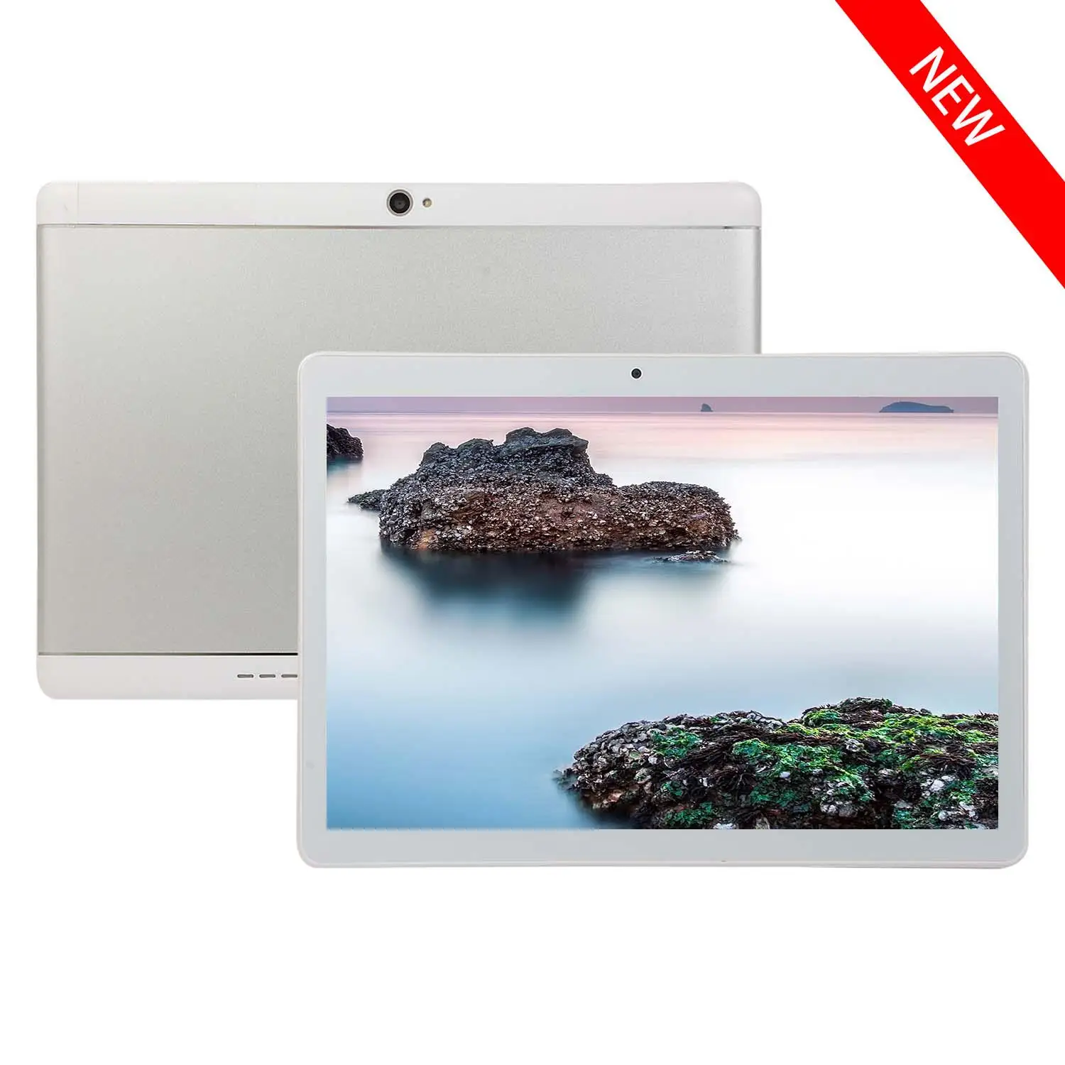 silver YAHU Android планшет 10 дюймов десять ядер 6 ГБ ОЗУ 128 Гб ПЗУ 1280*800 ips Две камеры Android 8,0 gps планшеты 10 10,1 - Комплект: silver