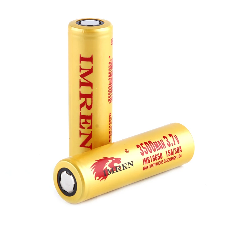 18650 Батарея 3 7 V литиевая батарея 3500mAh 30A|Перезаряжаемые батареи| |