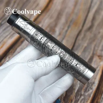 

coolvape summon mod with goon rda with bf pin 24MM Electronic Cigarette Mod stainless steel mechanical Mod fit Apocalypse rda