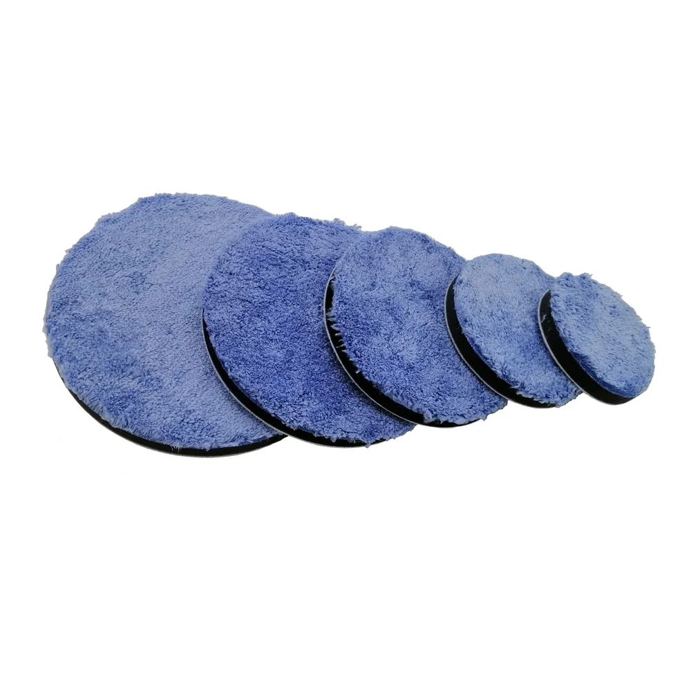 CDWTS 3/4/5/6/7inch Microfiber Polishing Pad For Cars Body Polish Micro Fiber Polishing Wheels For DA/RO Car Polisher 5