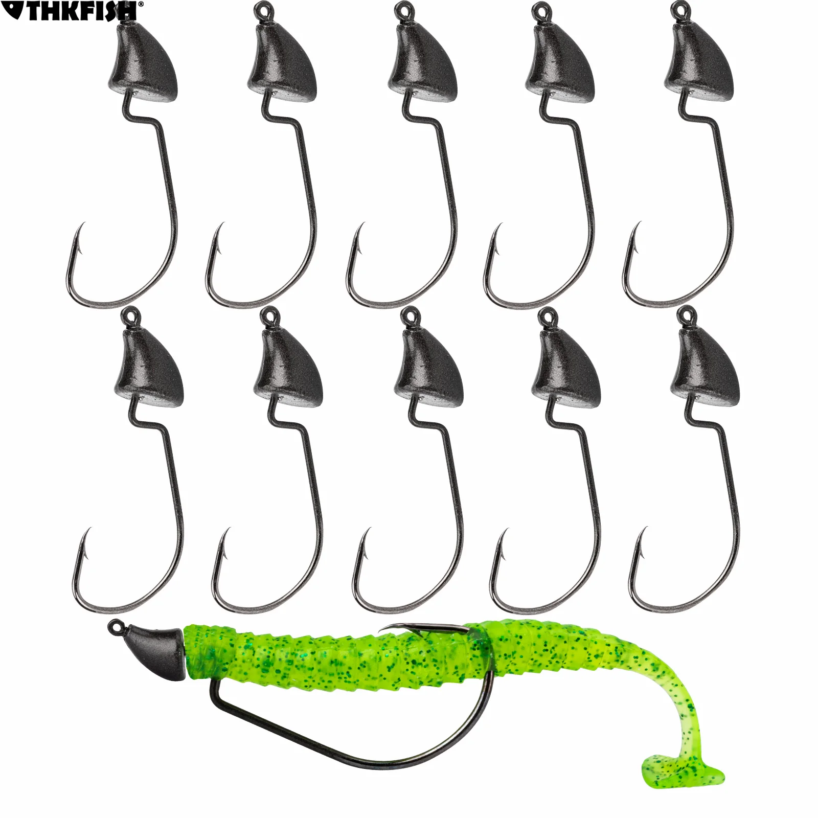 THKFISH Kit di esche da pesca, 299 pezzi Kit Mare Accessori per acqua THKFISH Kit di esche da pesca, 299 pezzi Kit Mare Accessori per acqua