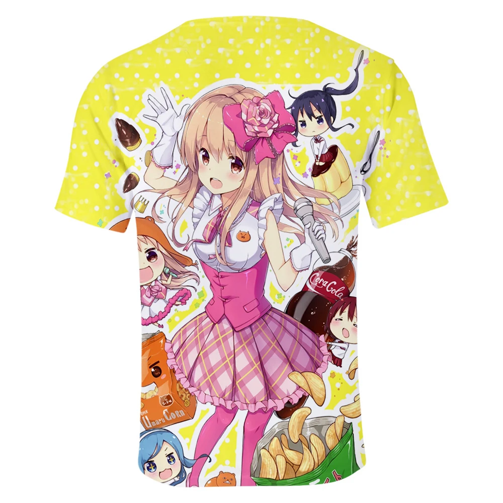 Подходит для горячей Himouto! Умару-Чани Повседневная Удобная Популярная 3D футболка с короткими рукавами Новая мужская и женская летняя футболка футболки для девочек и мальчиков