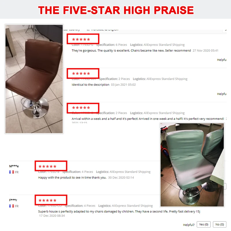 Waterproof Fabric Short Back Chair Cover Stretch Dining Seat Cover High Elasticity Bar Covers Chair For Kitchen Home Hotel Chair Cover Aliexpress