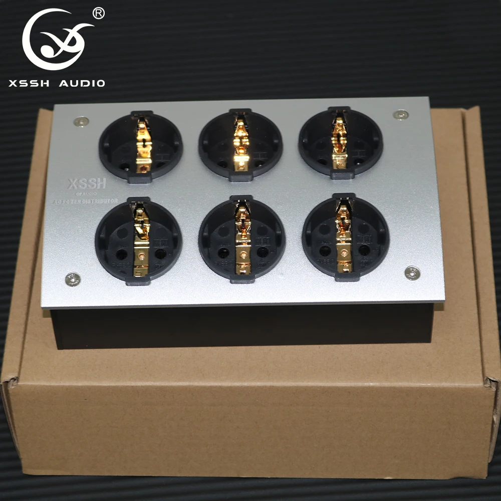 Xssh-distribuidor de Energia para Áudio Tomada de Soquete Modelo Europeu Elétrico - 60hz 16a 125v-250v 50 - Image 5