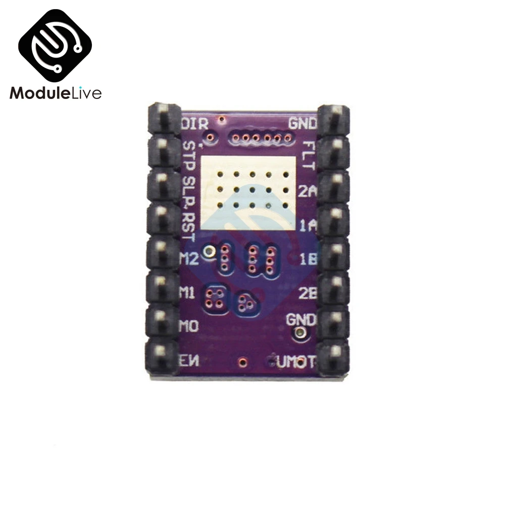 3d принтер Stepstick Drv8825 шаговый двигатель драйвер модуль Reprap 4 печатная плата для RUMBA Замена A4988 радиатор