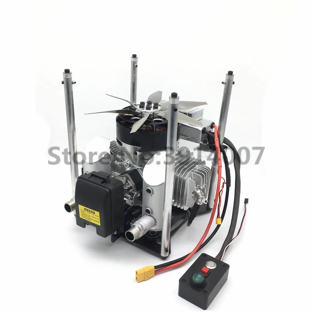 6000w 6kw Oilelectric Hybrid Drone Generator 6000w Long Endurance