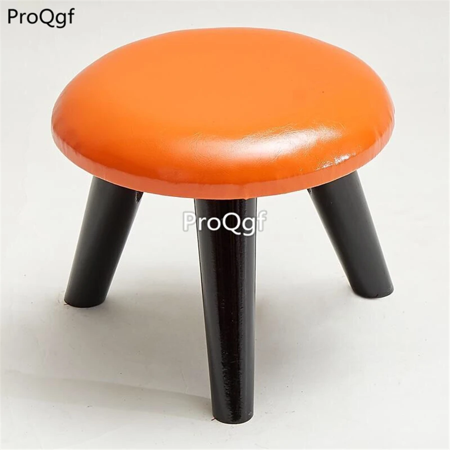 Ngryise 1Pcs A Set PU easy wash Child Stool many choice - Color: Beige