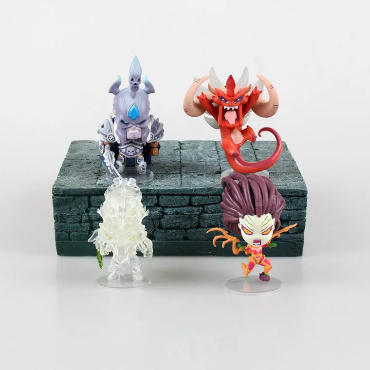 

Wolf Anime World of Warcraft WOW Cute 4-World of Warcraft Figure Doll Ornaments Garage Kit