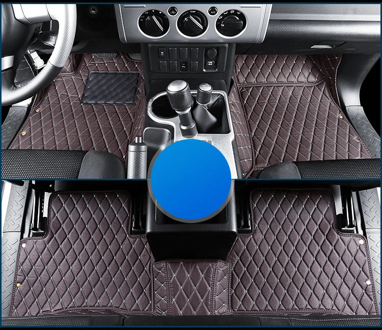 Lsrtw2017 кожаные автомобильные коврики для toyota FJ cruiser 2007- 2008 2009 2010 2011 2013 аксессуары