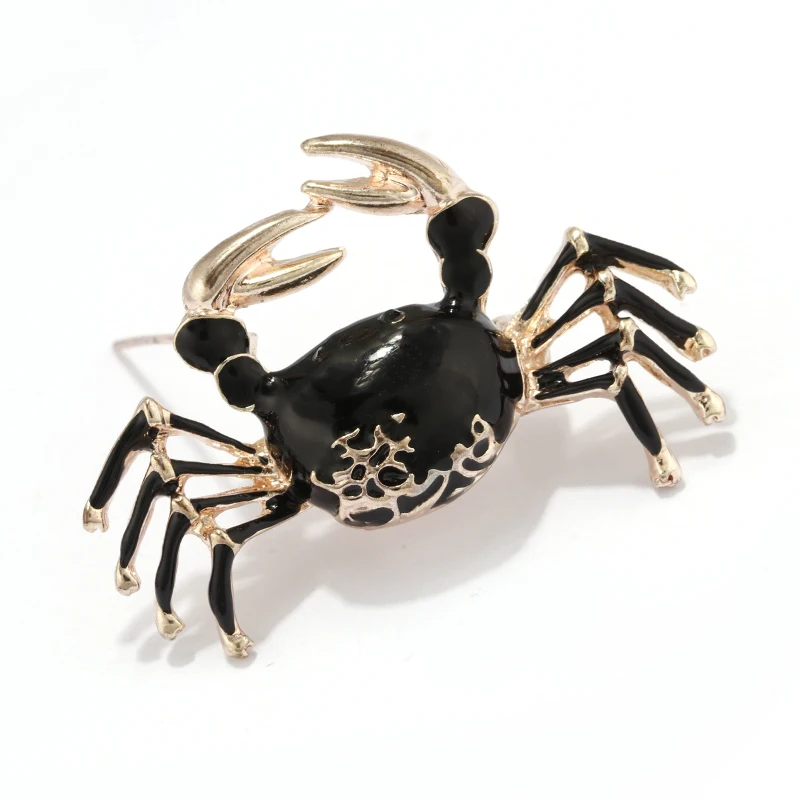 H350248X黑色螃蟹胸针 (17)