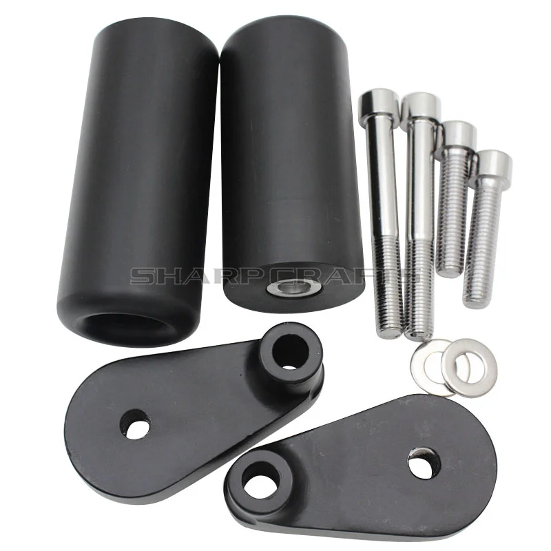 Motorcycle Parts Carbon No Cut Frame Sliders Crash Falling Protection For Yamaha YZF R1 YZFR1 YZF-R1 2007 2008 YZF1000 2007-2008