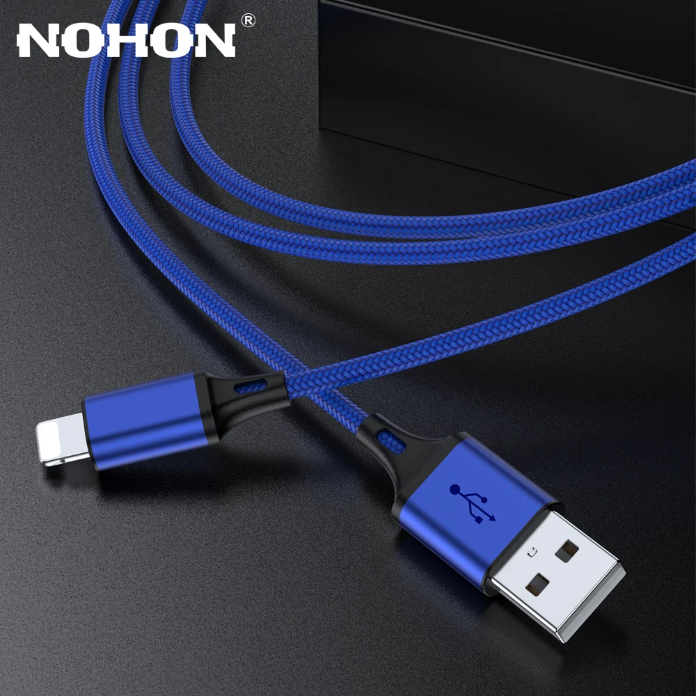 

2m 3m USB Cable Fast Charging For Apple iPhone X XR Xs 11 Pro Max 7 8 Plus 6s 6 5 Charger data sync Mobile Phone Cable Wire cord