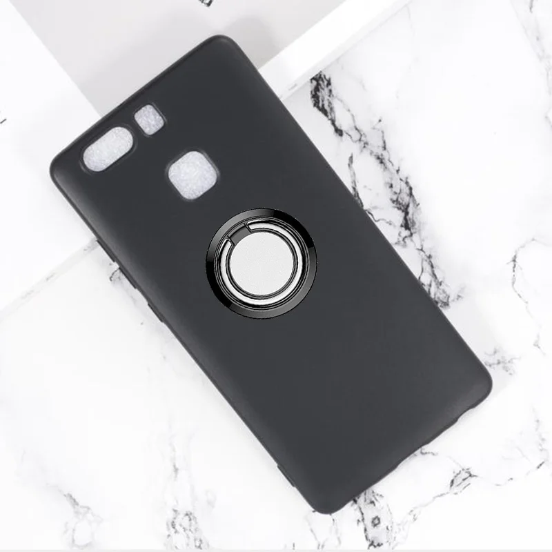 Для Huawei P9 заднее кольцо-держатель кронштейн чехол для телефона мягкие