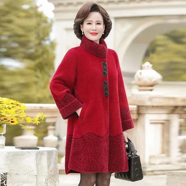 Winter Clothes Coat Jacket Fur | Fur Coat Long Cashmere Winter