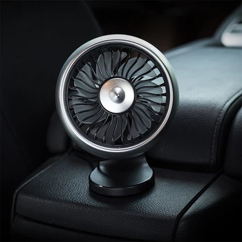 

Single Fan Car Interior Accessories Car Cooling Swing Dashboard Ventilation Fan Summer Cooling Air Circulator Fan