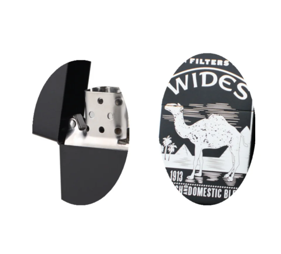 レトロな肌のシガレットライター 美しいパターン 黒い肌のために 経済的 燃料なし Cigarette Accessories Aliexpress