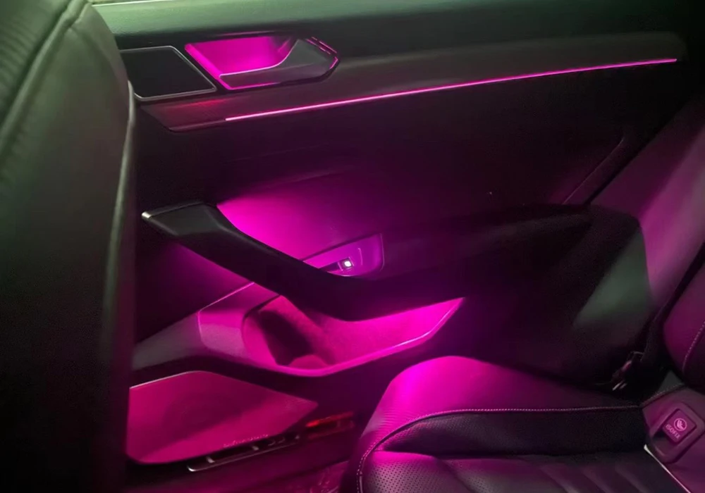 For Passat B8 20172021 30 color Ambient light upgrade Door LED source