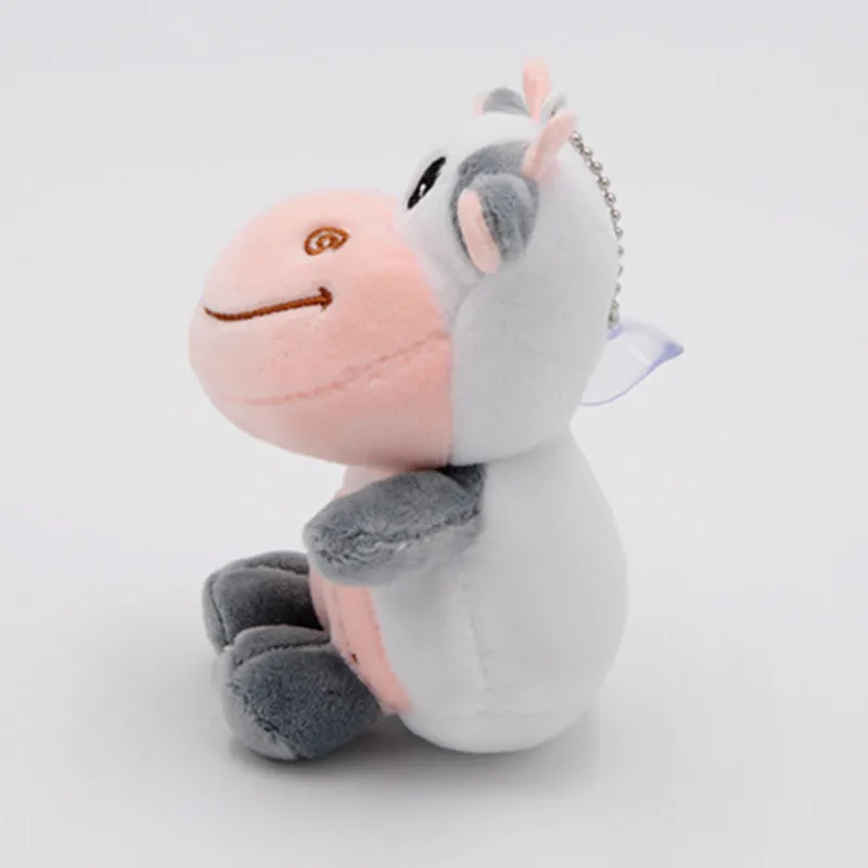 Супер мило размер маленький прибл. 10 см Молочная корова плюшевые животные мягкая