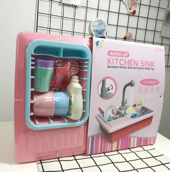 Taobao Лидер продаж Детская модель игровой дом электрическая вода экстрактор кухонная электрическая игрушечная микроволновая печь