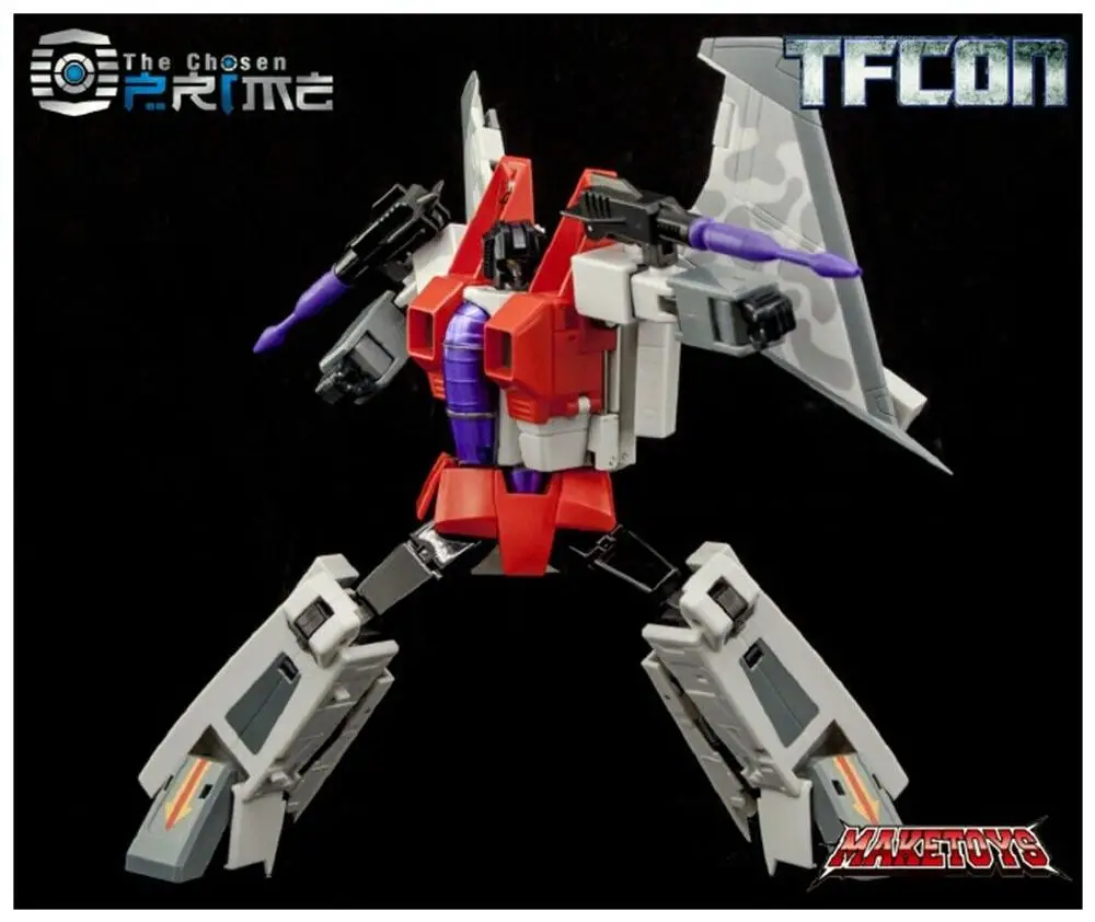 Трансформация Maketoys G2 Старскрим TFCON выставка фигурка игрушка