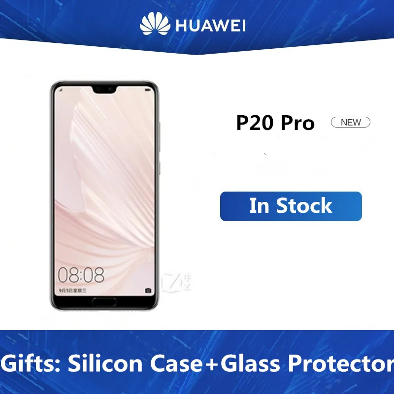 Международная версия HuaWei P20 Pro CLT L29 смартфон Kirin 970 Android 8 1 6 &quot2440x1080 Гб RAM 128 ГБ ROM NFC