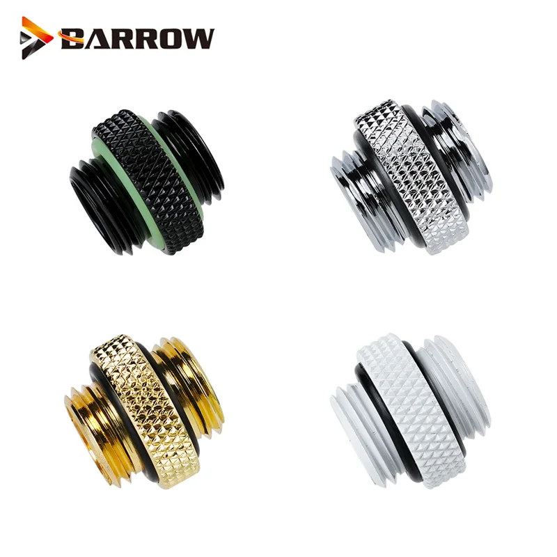 Миниатюрное двойное внешнее резьбовое соединение Barrow G1/4 фитинги типа папа для