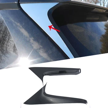 

Car Accessories Rear Window Spoiler Side Corner Strip Trim Cover ABS Carbon Style 2PCS for Toyota RAV4 RAV 4 2019 2020